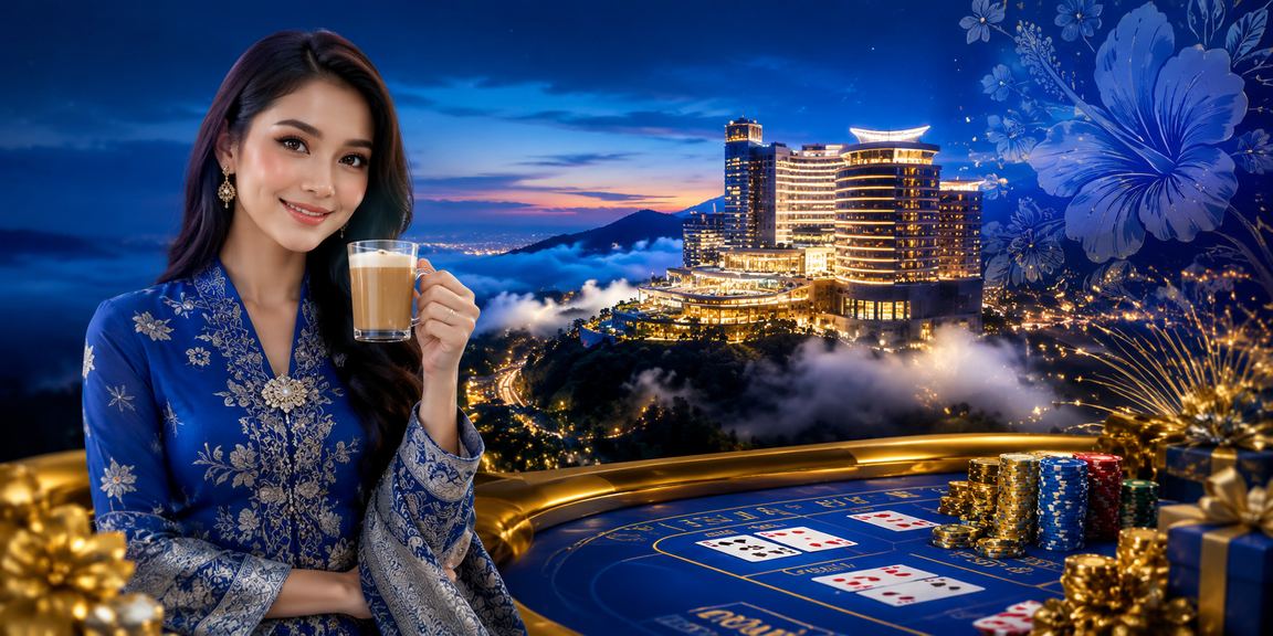 Pengguna Malaysia menikmati permainan hiburan dalam talian dengan suasana khas tempatan