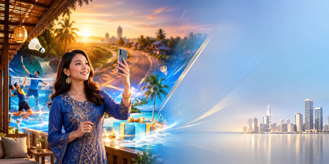 Pengguna Malaysia mengakses kasino mudah alih slot di telefon pintar dengan antaramuka bersih